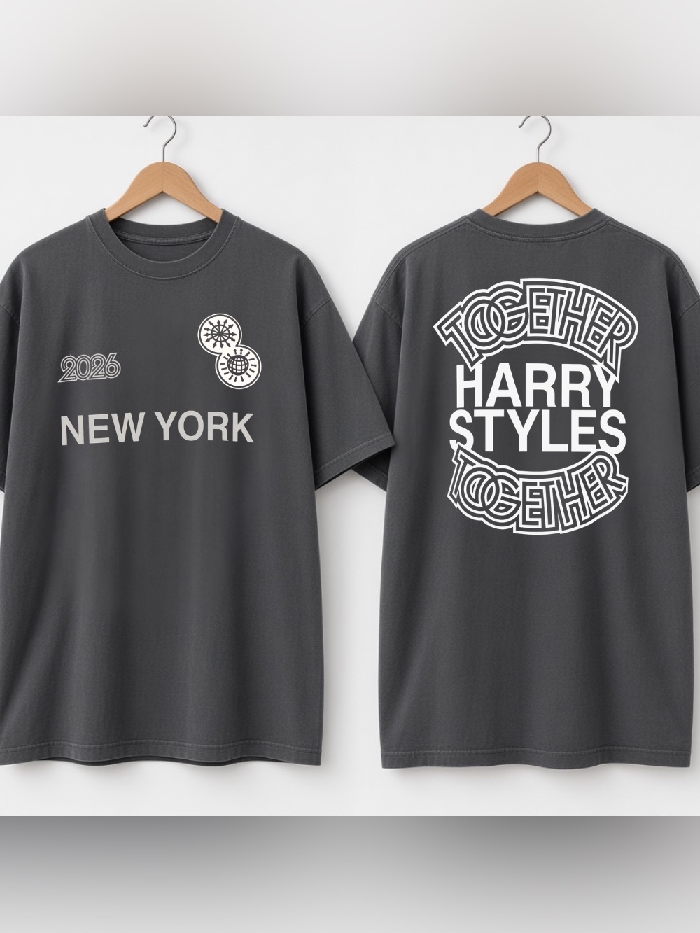 Comfort Colors Harry Styles Together New York 2026 Concert Tour T-Shirt